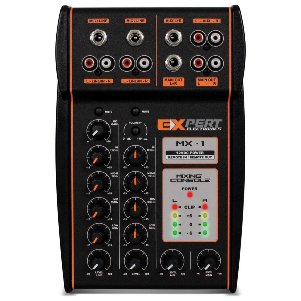 EXPERT ELECTRONICS MX-1 12V 4 CHANNELS 2-WAY AUDIO PROCESSOR STEREO EQ