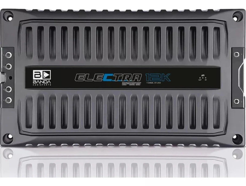 Banda Electra Bass 12K Amplifier Audio Car 12.000 Watts RMS 1 ohm