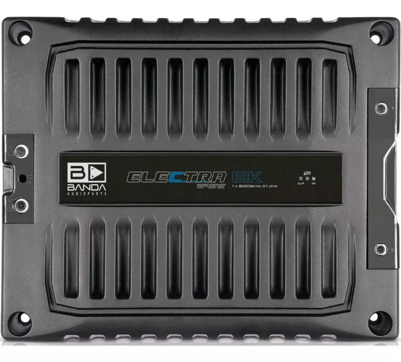 Banda Electra Bass 8K Amplifier Audio Car 8000 Watts RMS 1 ohm