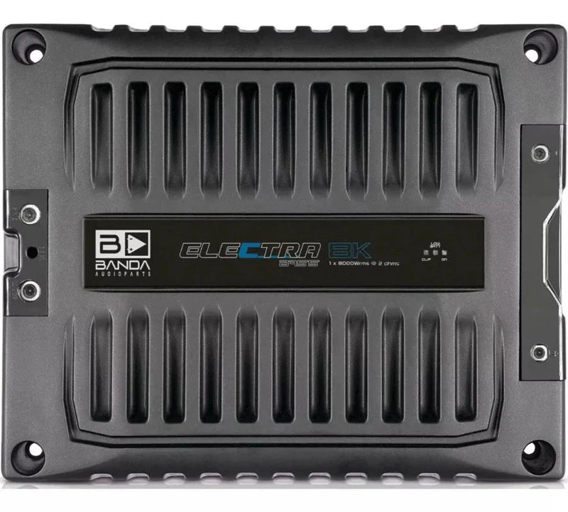 Banda Electra Bass 8K Amplifier Audio Car 8000 Watts RMS 2 ohms
