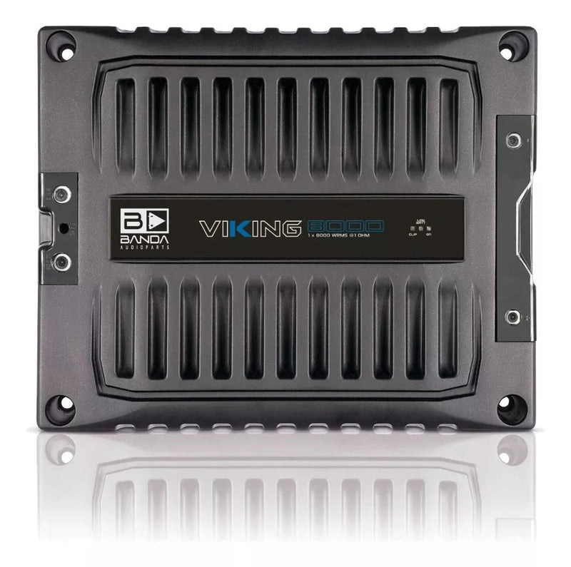 Banda Viking 8000 Watts RMS Amplifier Audio Car 8000 Watts RMS 1 ohm