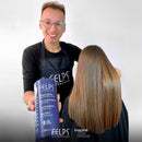 Felps Omega Zero Nanoplastia Resistance Progressive Brush Brazilian Keratin Heir Treatment 1000ml/33.8 fl.oz.