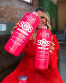 Felps SOS Shampoo And Conditioner For Intense Treatment 2x1000ml/33.8 fl.oz